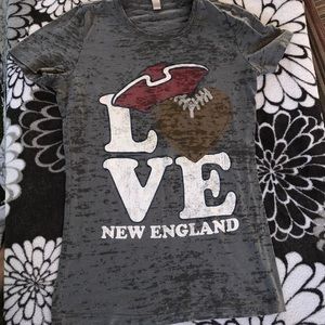 New England football tee